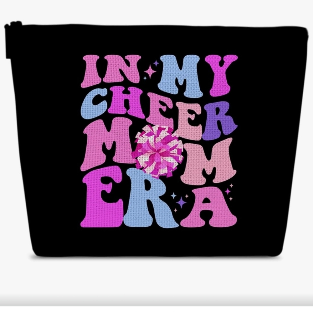 Cheer Mom Gifts Makeup Bag